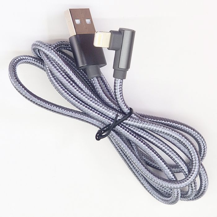 Кабель для зарядки угловой (L-образный) Borofone Lightning для iPhone, iPade