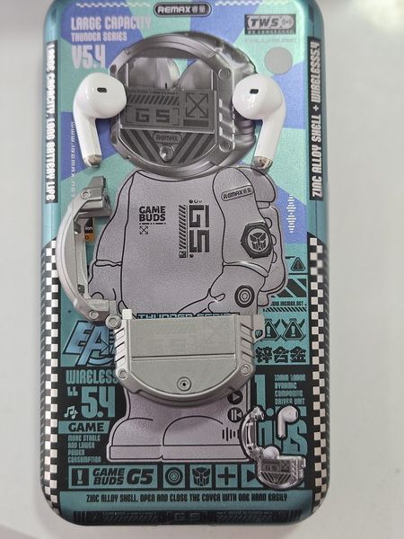 Наушники EARBUDS GS беспроводные в металлическом кейсе