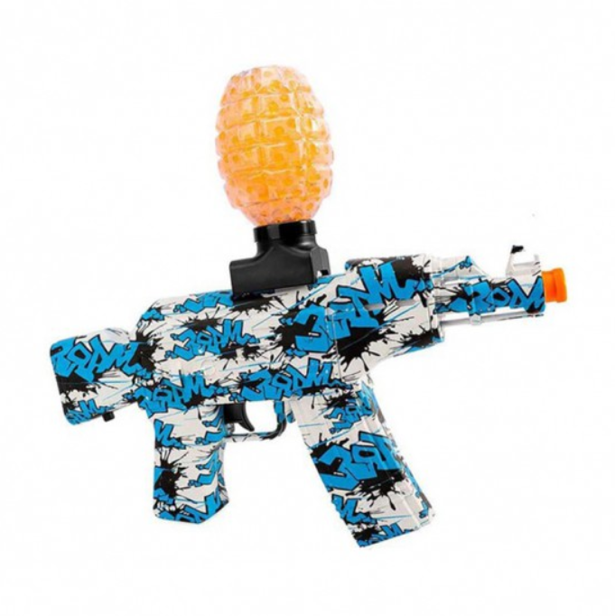 Pistol pneumatic de jucărie pe bile de hidrogel