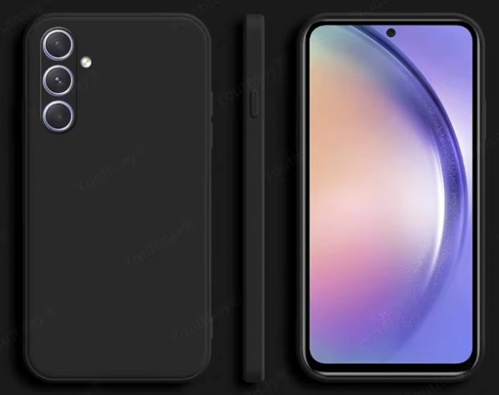 Чехол для Samsung A05, A05s, A15, A16, A25 черный силиконовый