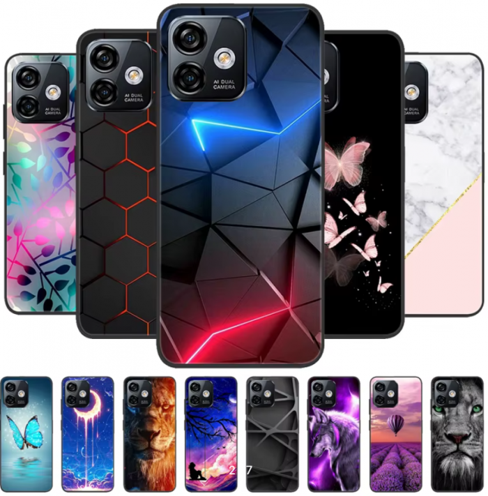 Чехол для Ulefone Note 18 Ultra силиконовый с фотопечатью